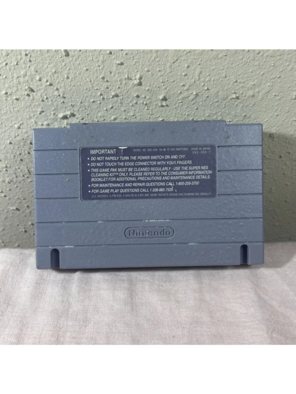 John Madden Football (Super Nintendo Entertainment System, 1993) - Tested
